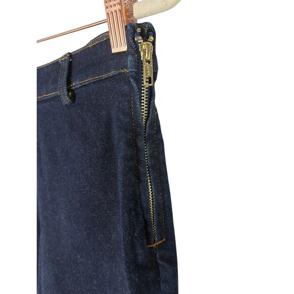 Retrofete Jeans Leg Low Rise Stretch Denim Micro Flare Blue Sz 25 - SAMPLE SALE! - Picture 3 of 8